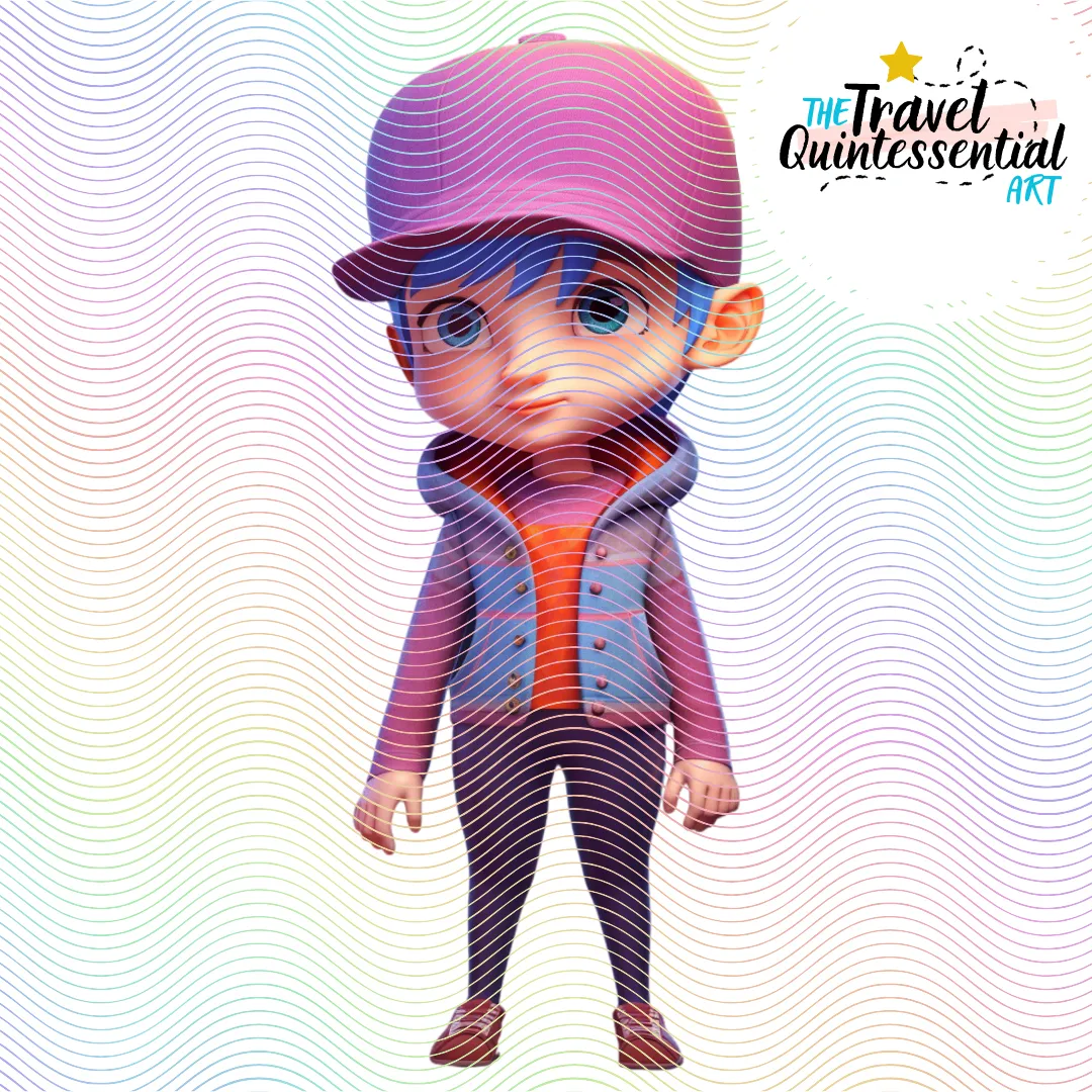 Cute Halloween Kids - Digital Art SETKID002