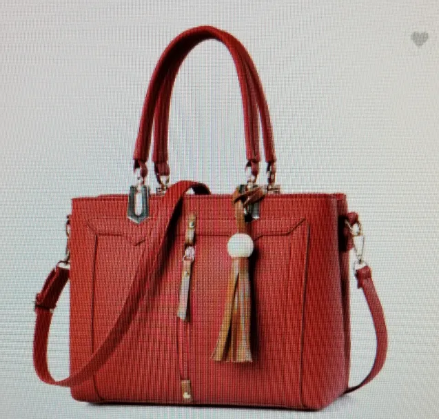 Cute Shoulder Long Single Tassel Handbag Tote