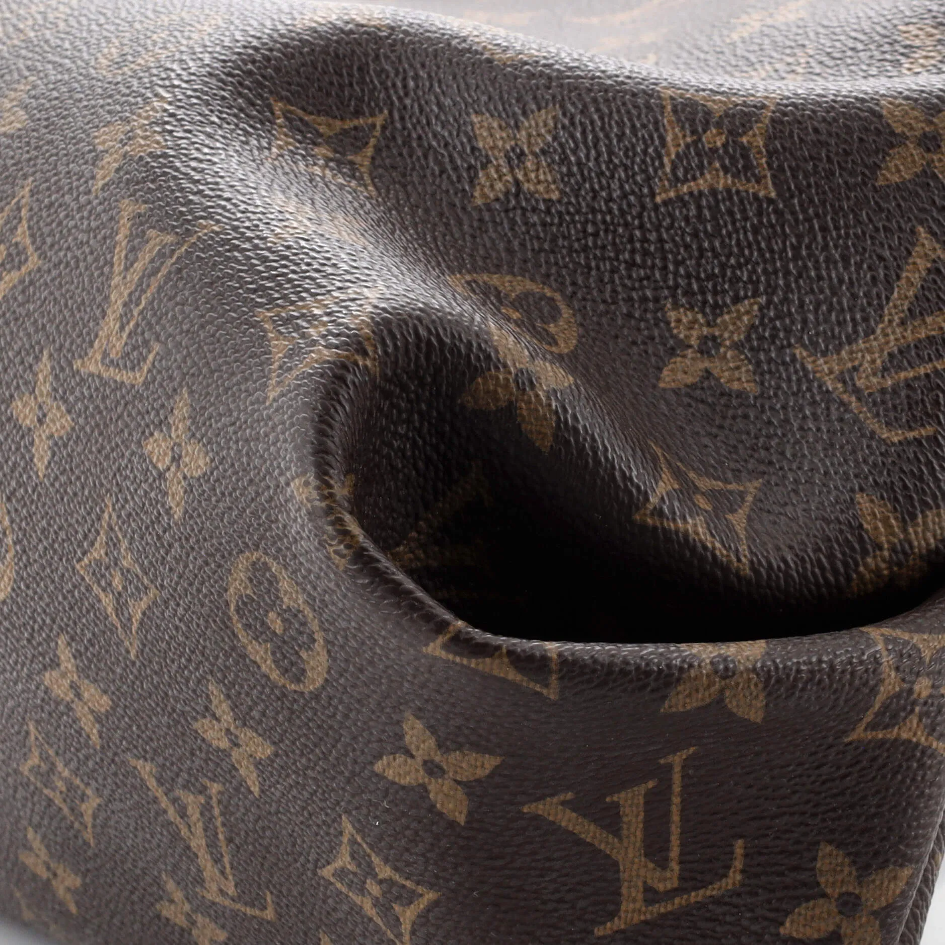 Designer Flower Zipped Tote Monogram Canvas MM