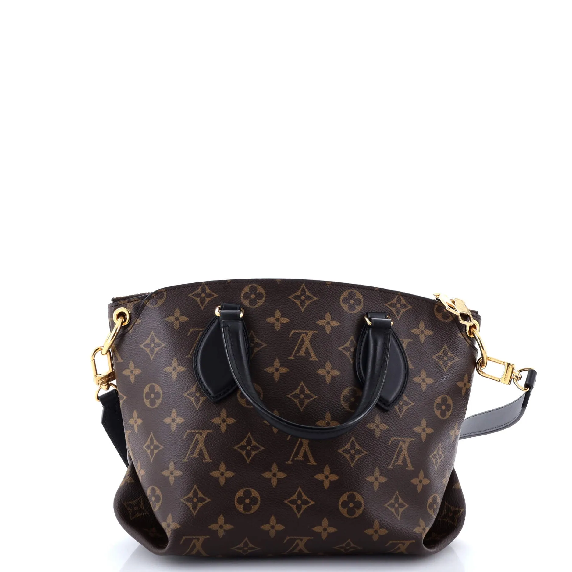 Designer Flower Zipped Tote Monogram Canvas PM