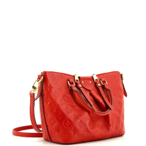 Designer Mazarine Handbag Monogram Empreinte Leather PM
