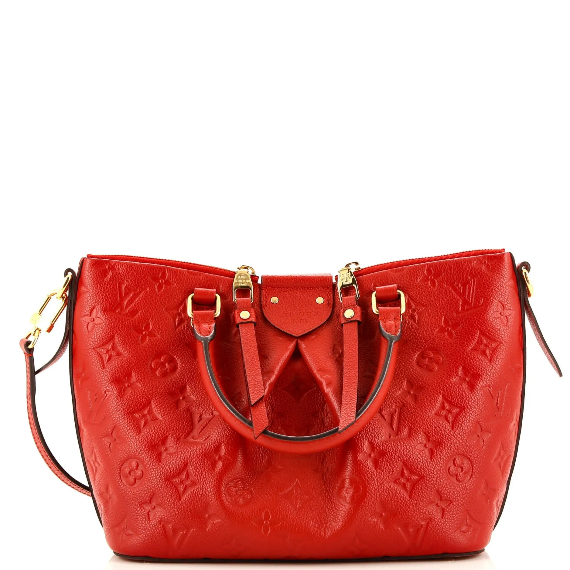 Designer Mazarine Handbag Monogram Empreinte Leather PM