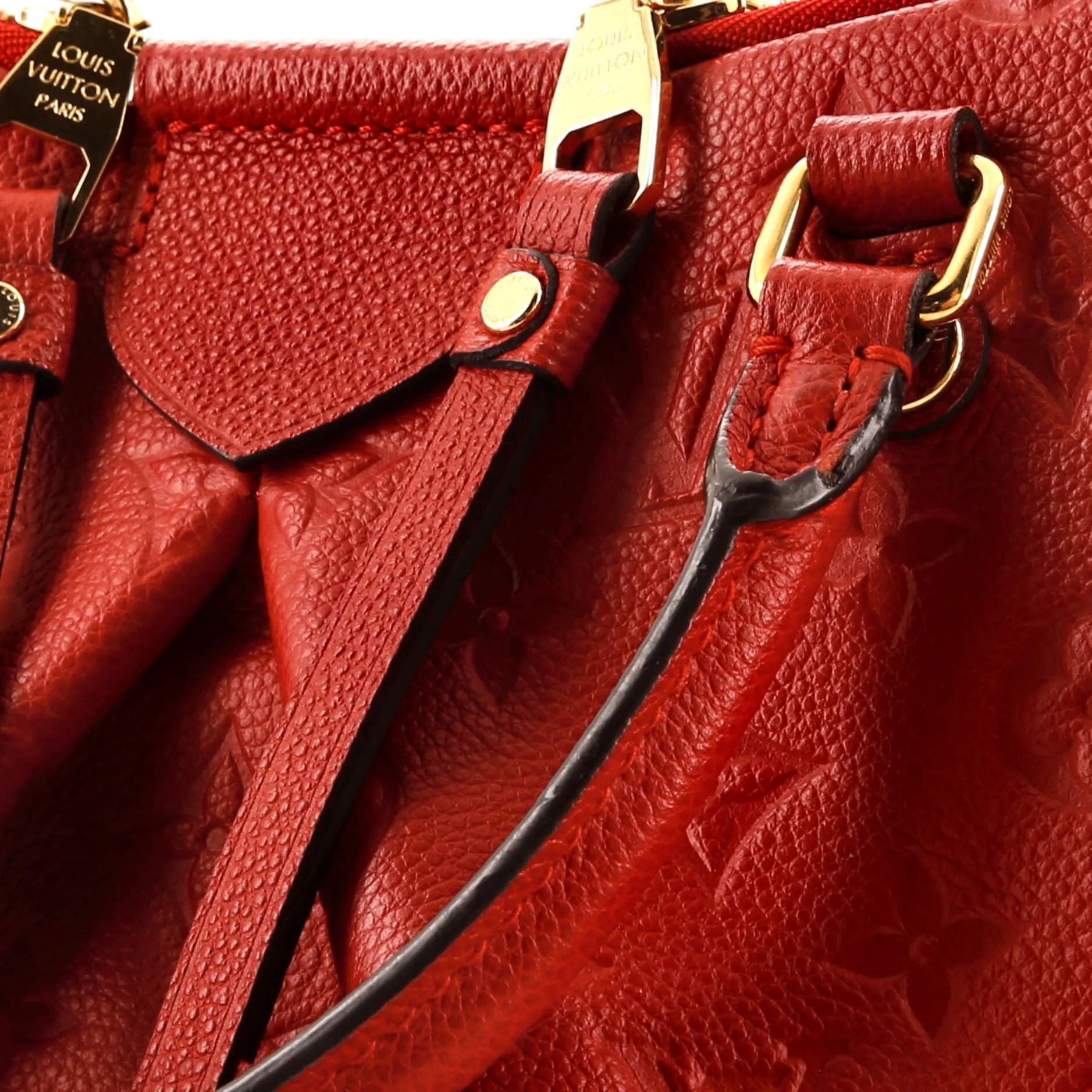 Designer Mazarine Handbag Monogram Empreinte Leather PM