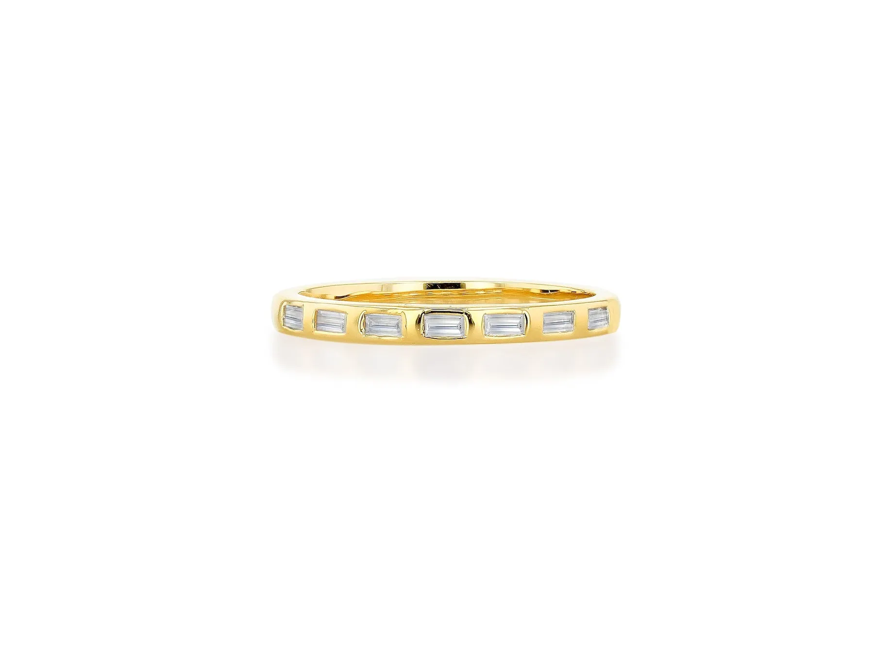 Diamond Baguette Band Ring