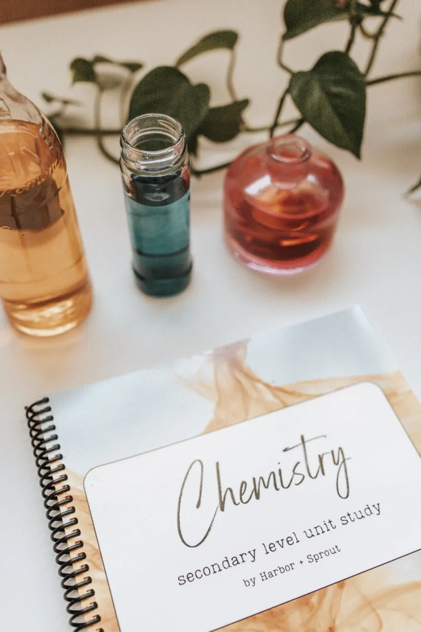 DIGITAL Chemistry Secondary Level Unit Study