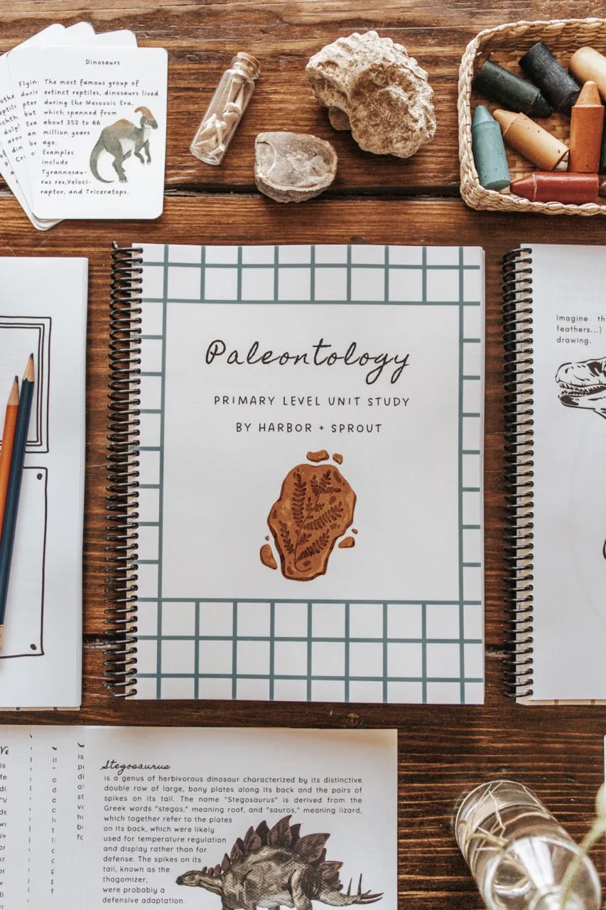 DIGITAL Paleontology Primary Level Unit Study