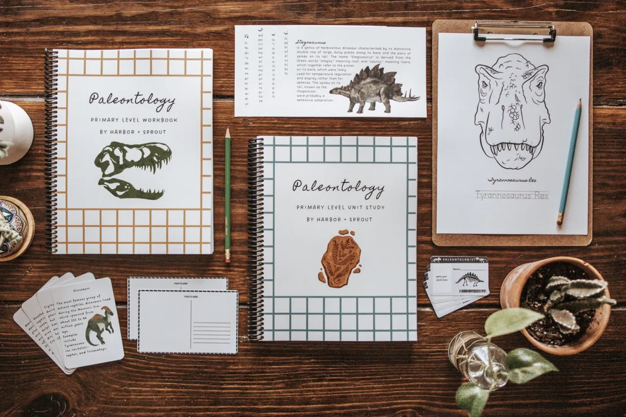 DIGITAL Paleontology Primary Level Unit Study