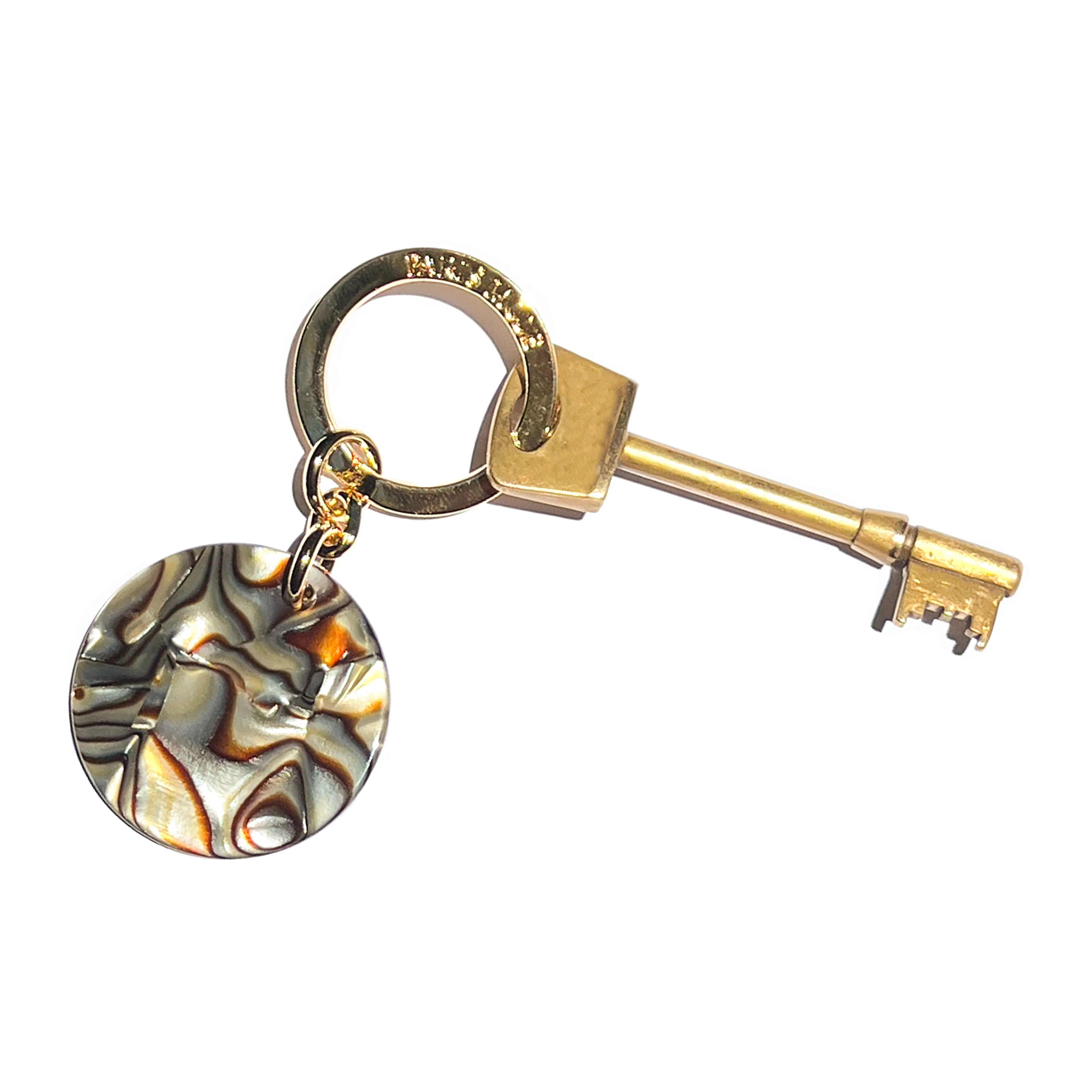 Disc Onyx Keyring