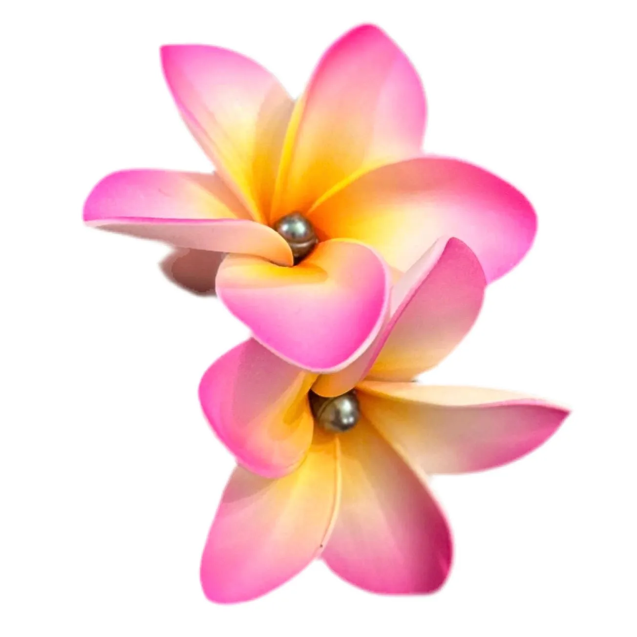 Double Pua with Freshwater Pearl