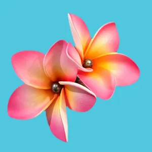 Double Pua with Freshwater Pearl
