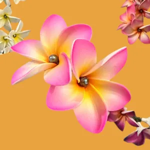 Double Pua with Freshwater Pearl