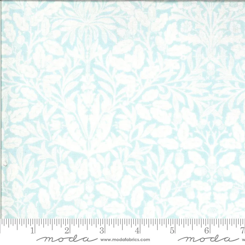 Dover Acorn Damask Sea Glass