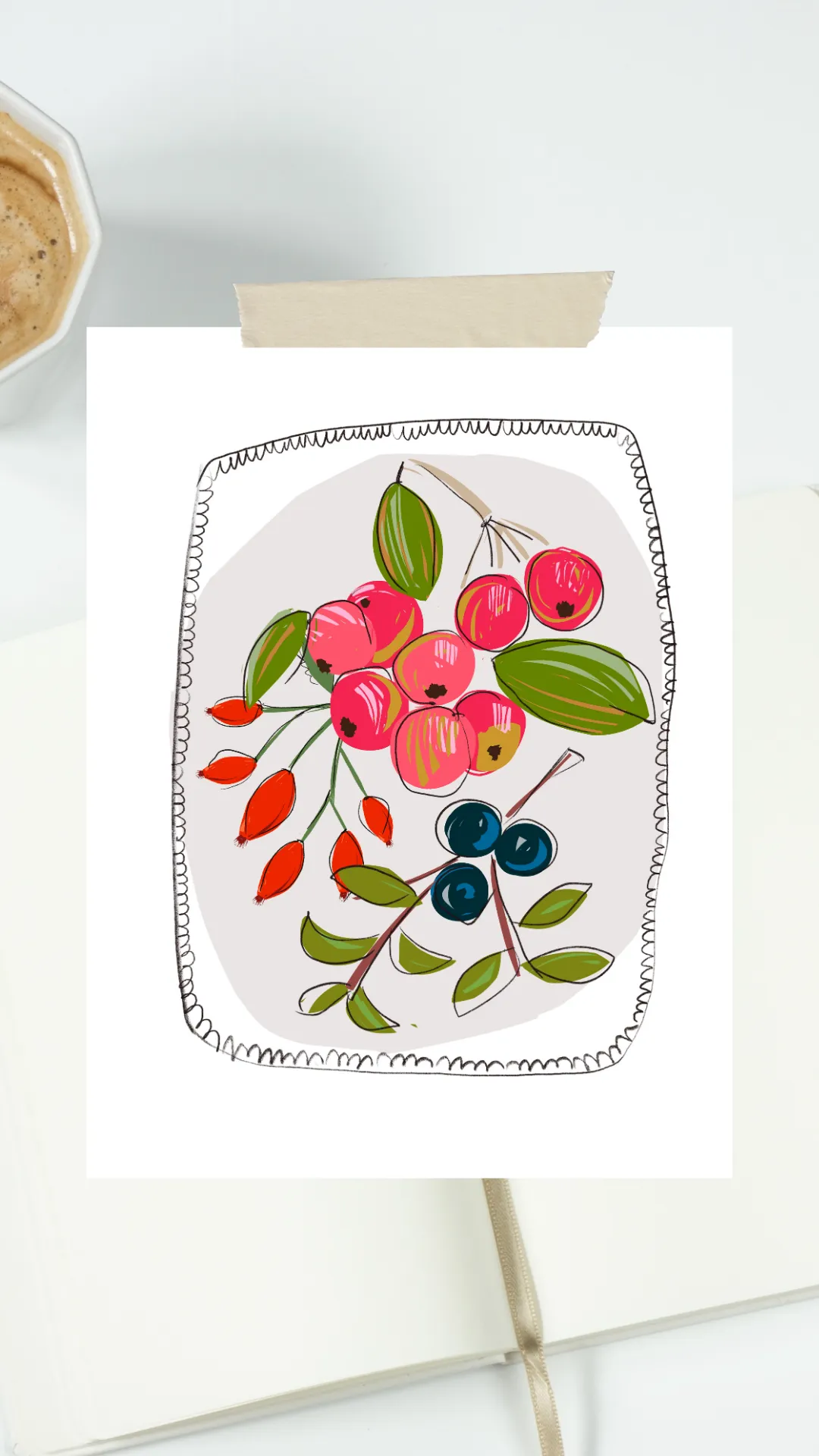 DOWNLOAD AND PRINT YOUR OWN RECIPE CARD - HEDGEROW JAM