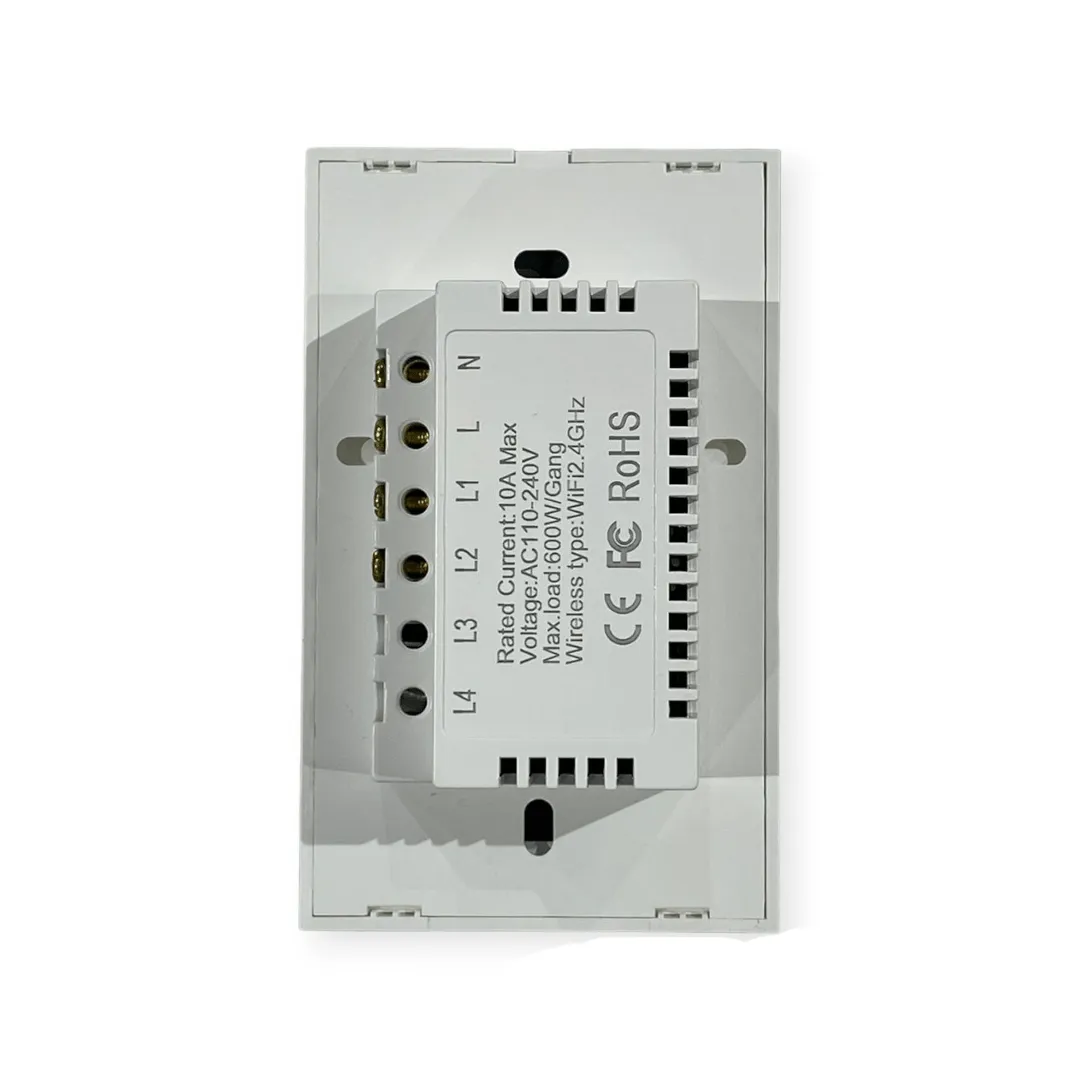 DS Wifi Switch 2 Lever White SWS-121-2