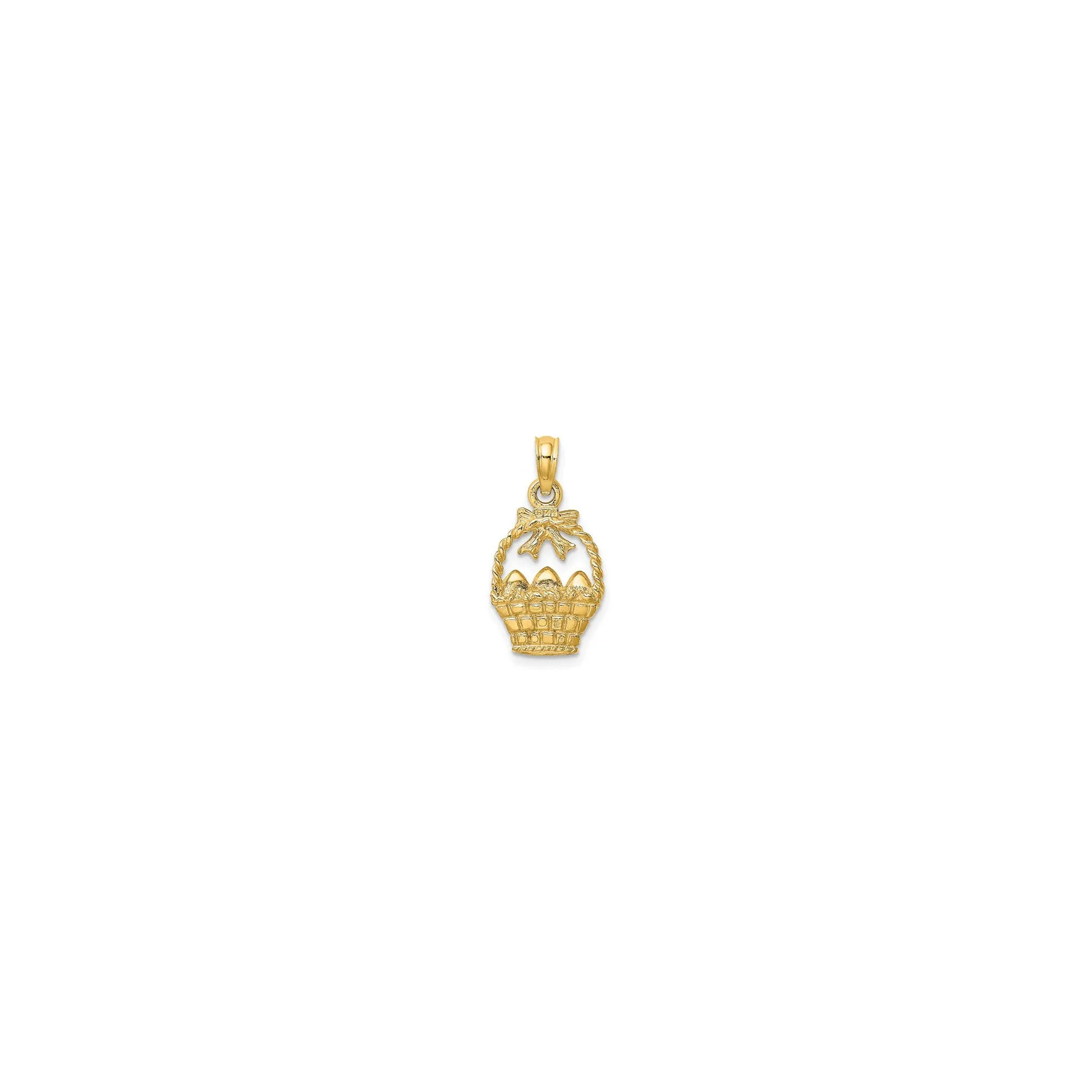Easter Basket Pendant (14K)