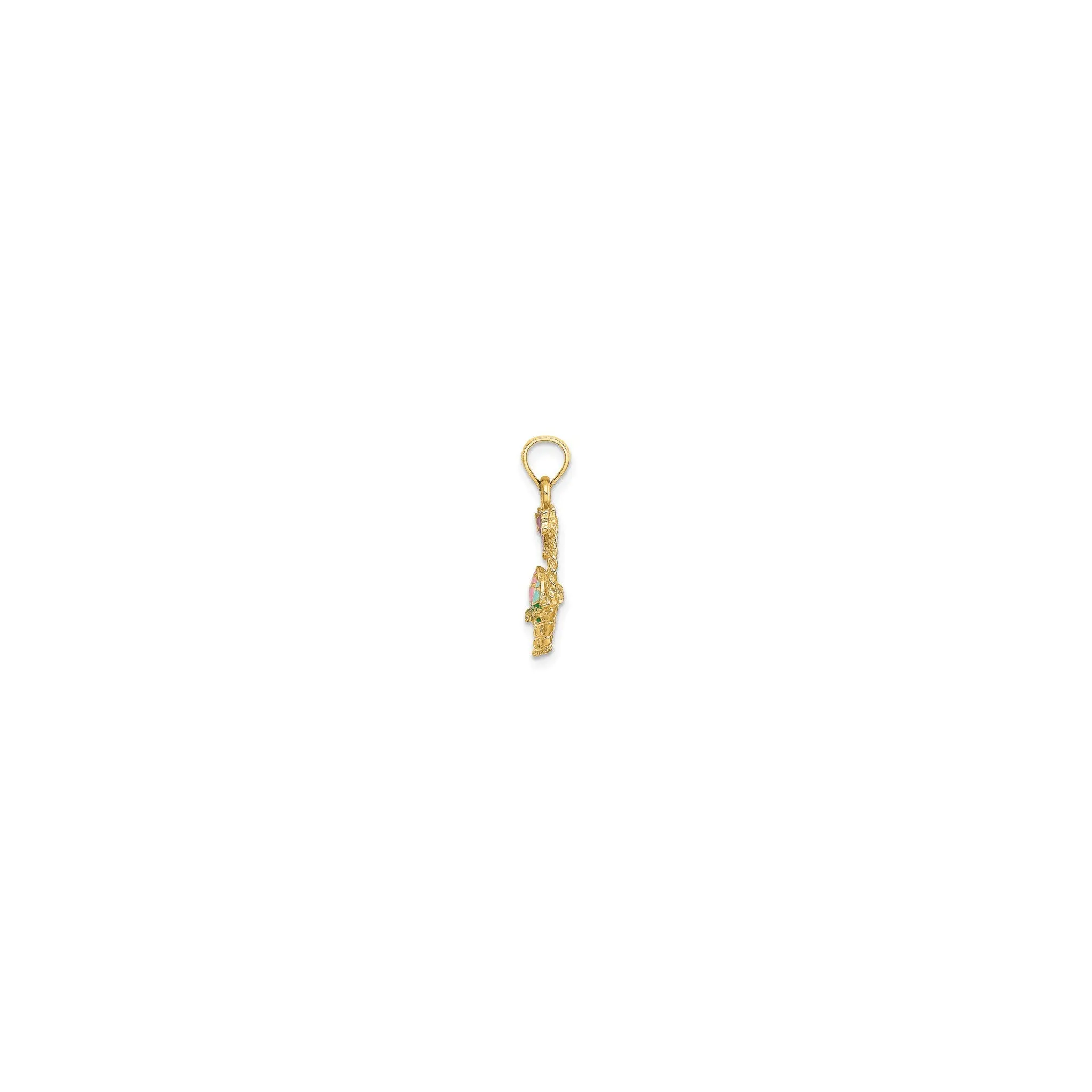 Easter Basket Pendant (14K)