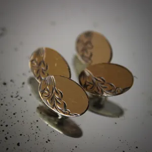 Edwardian Botanical Cufflinks