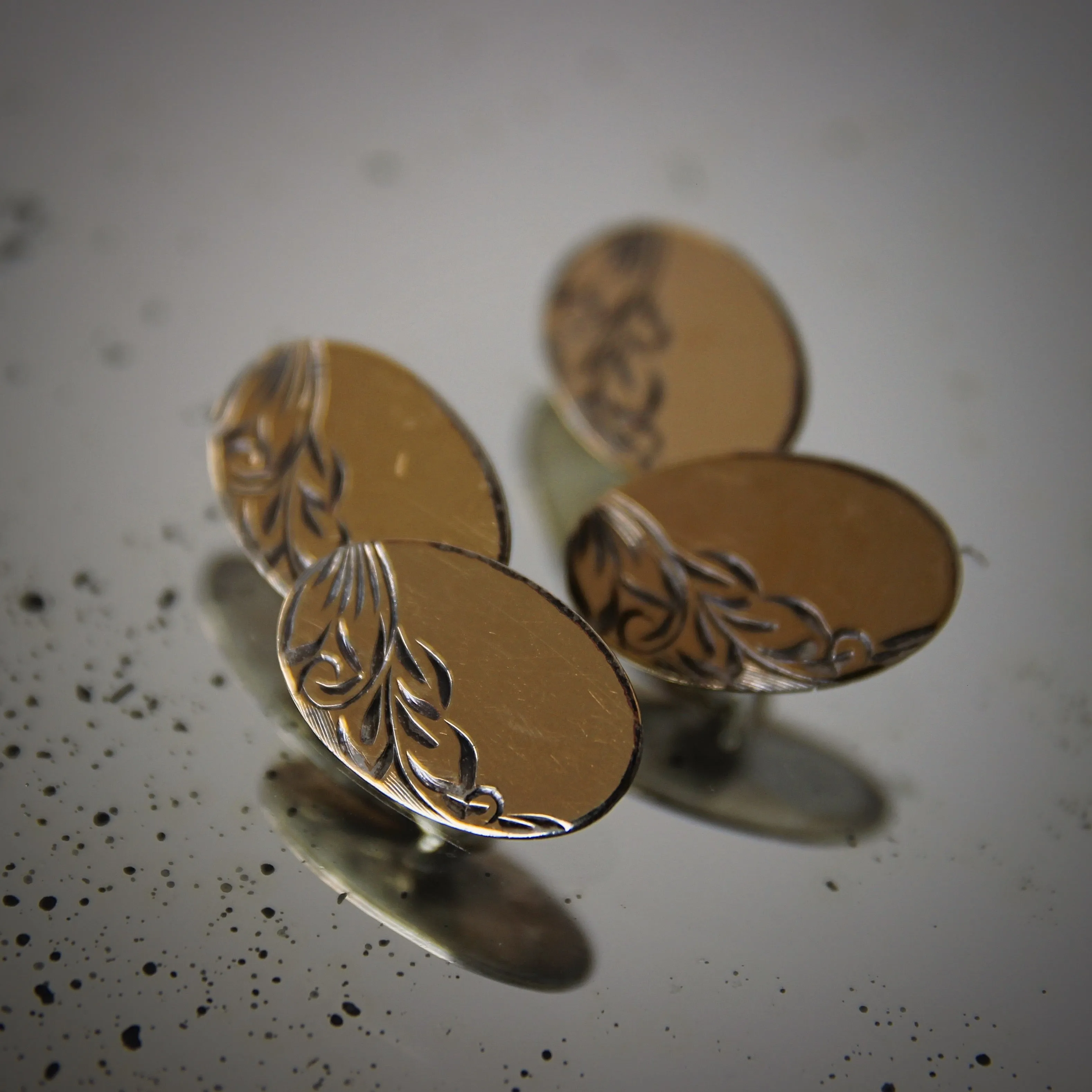 Edwardian Botanical Cufflinks