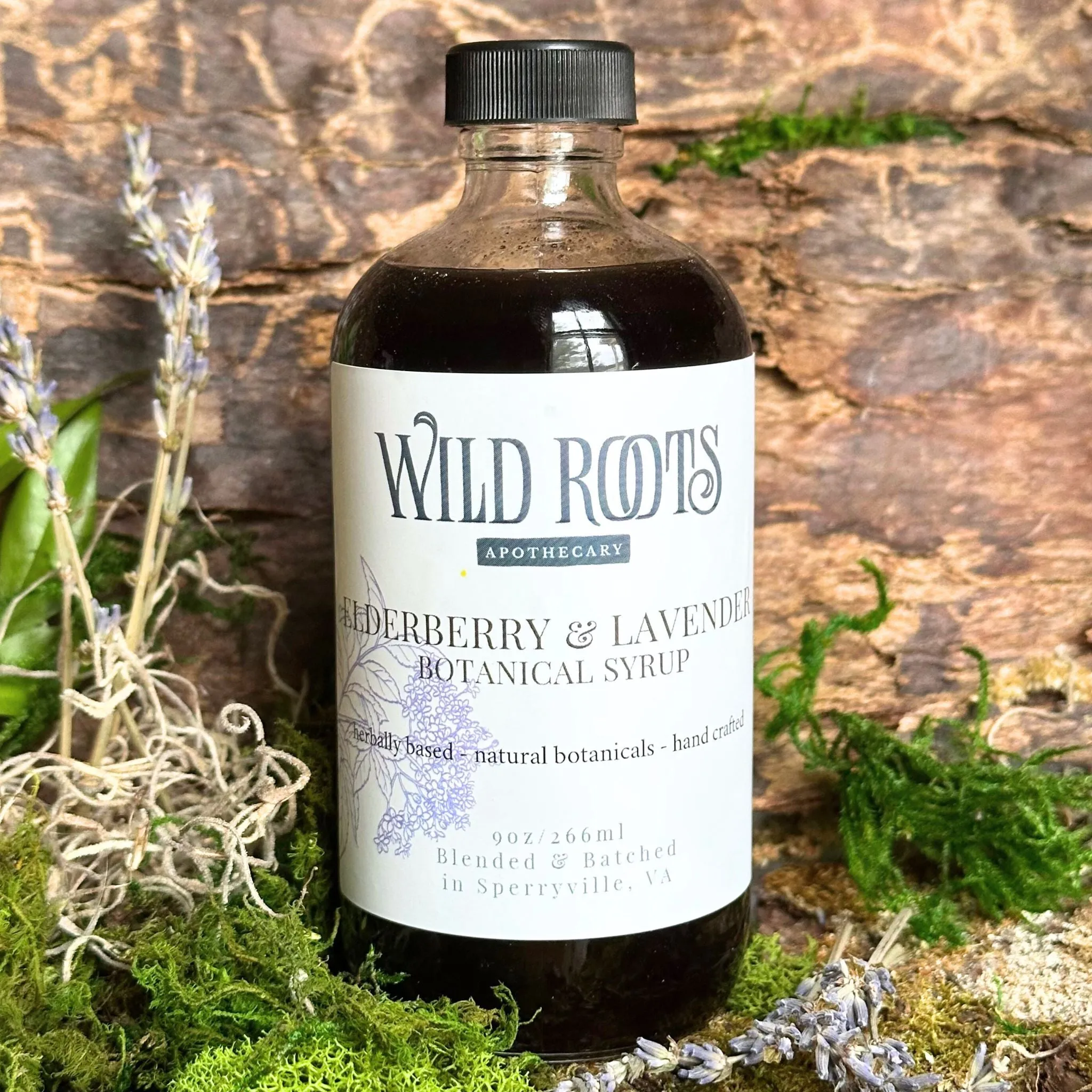 Elderberry Lavender Botanical Syrup