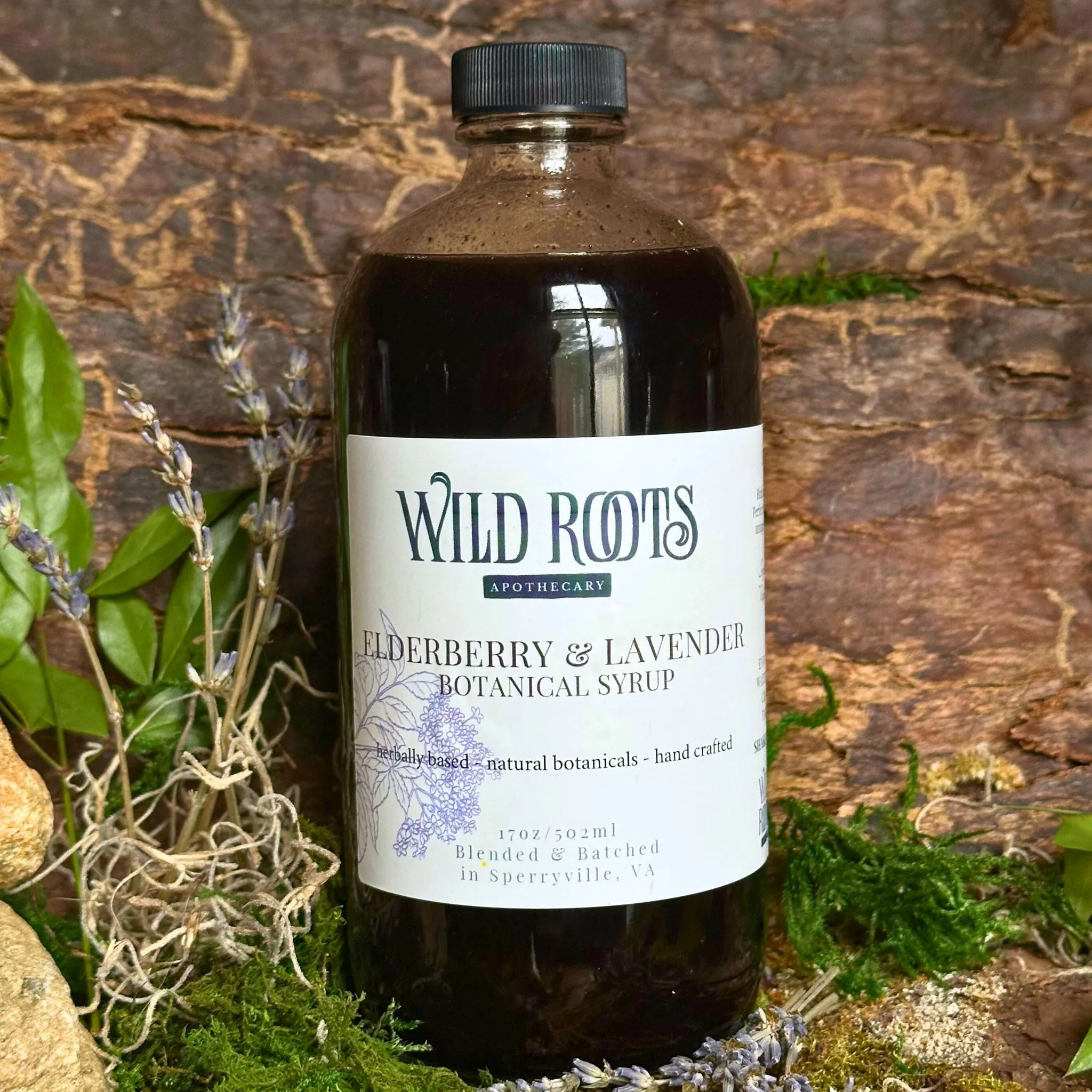Elderberry Lavender Botanical Syrup