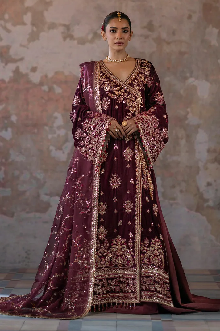Emaan Adeel | Saanjh Velvet Collection '24 | Tanish