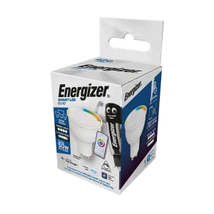Energizer Smart S18462 5.2W 420lm GU10 Colour Changing Boxed