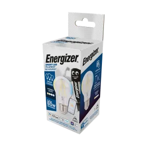 Energizer Smart S18477 6.5W 800lm E27 ES GLS Filament Boxed