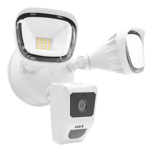 ESP ECSPCAMSLW Wi-Fi Security Camera with Twin Spots White
