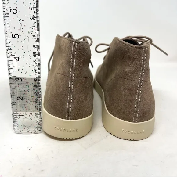 Everlane The Desert Boot Pebble Brown Genuine Suede Leather Size 8.5