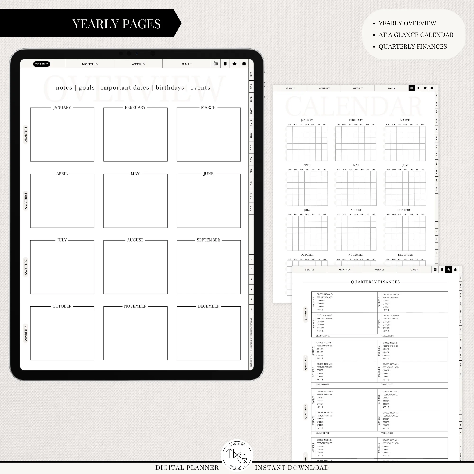 Everyday Essentials Life Planner