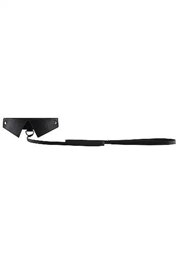 Exclusive Collar With Leash - Black