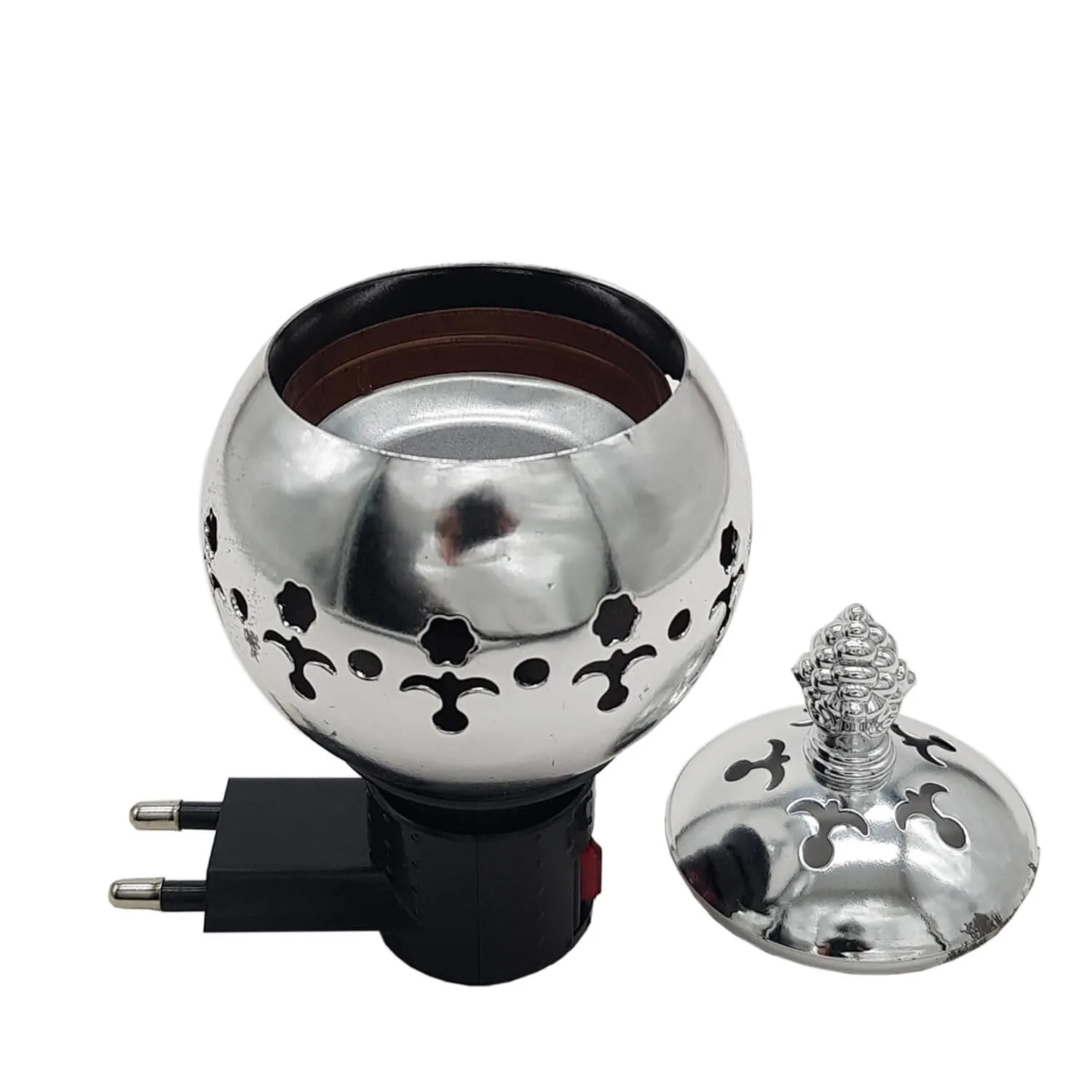 Exclusive Electrical Bakhoor Burner - Silver