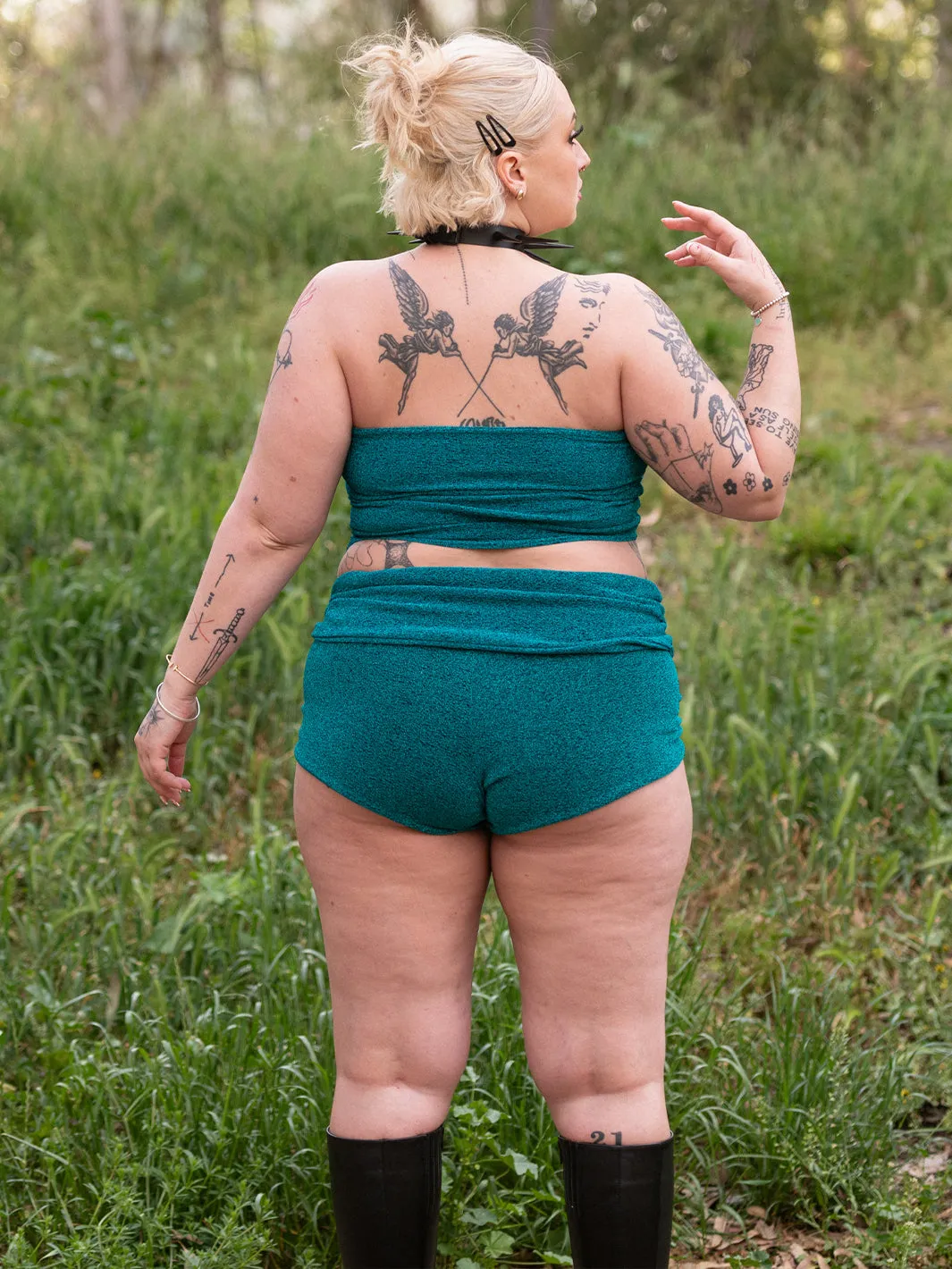 *EXCLUSIVE* VENDURE SHORTS - GREEN