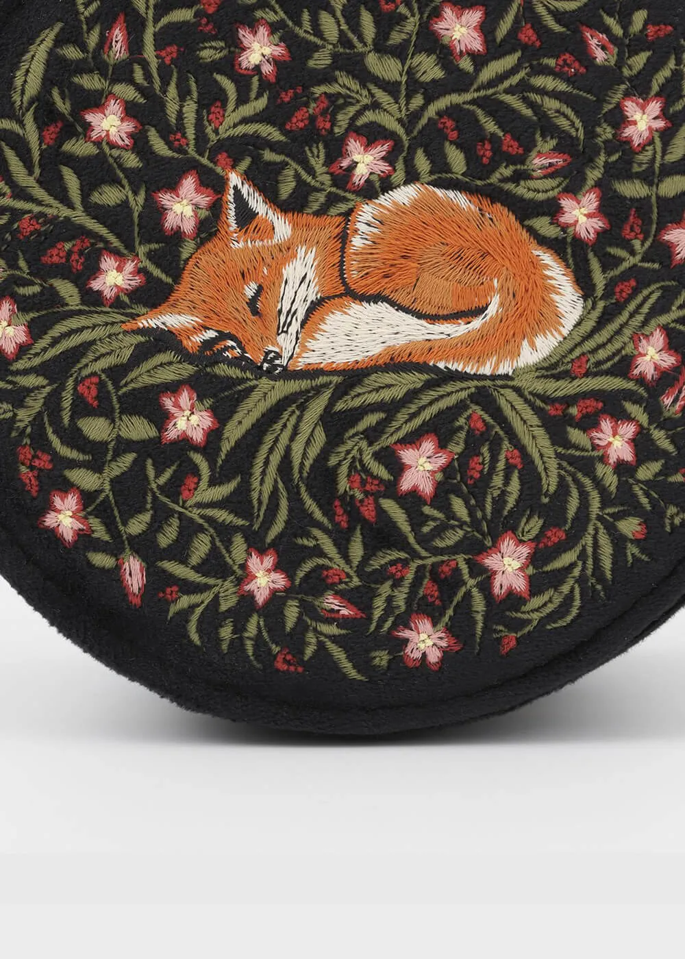 Fable England Sleepy Fox Shoulderbag Black