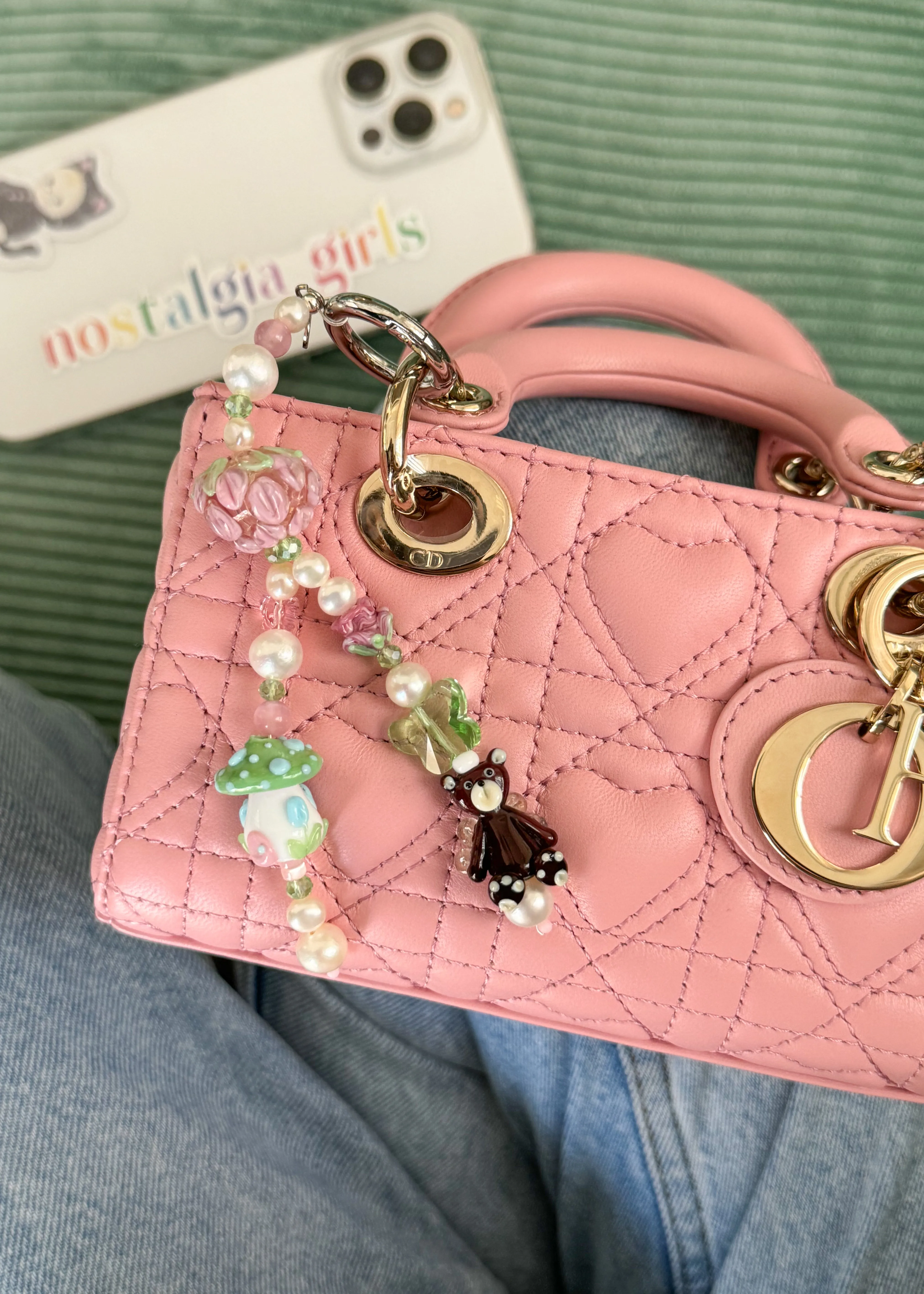 Fairy Bear Bag Charm