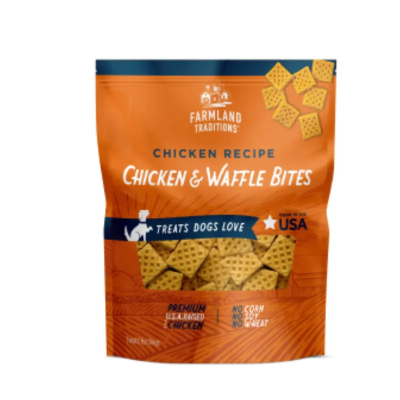 Farmland Traditions -  Simple Snacks Chicken & Waffle Bites - 6 oz [April Expiry]