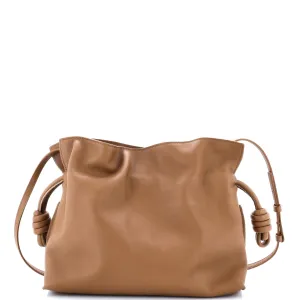 Flamenco Knot Clutch Leather Medium