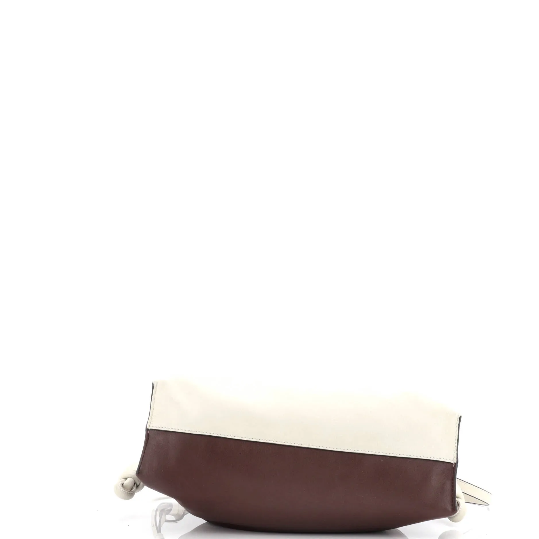 Flamenco Knot Clutch Leather Medium