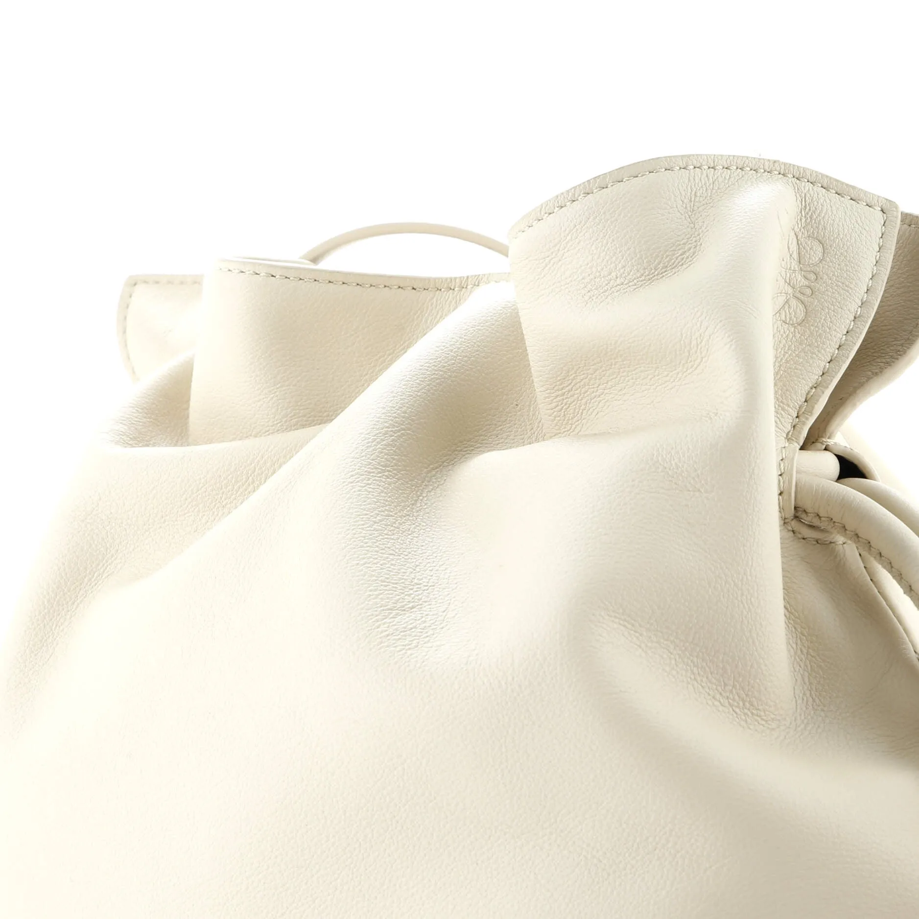 Flamenco Knot Clutch Leather Medium