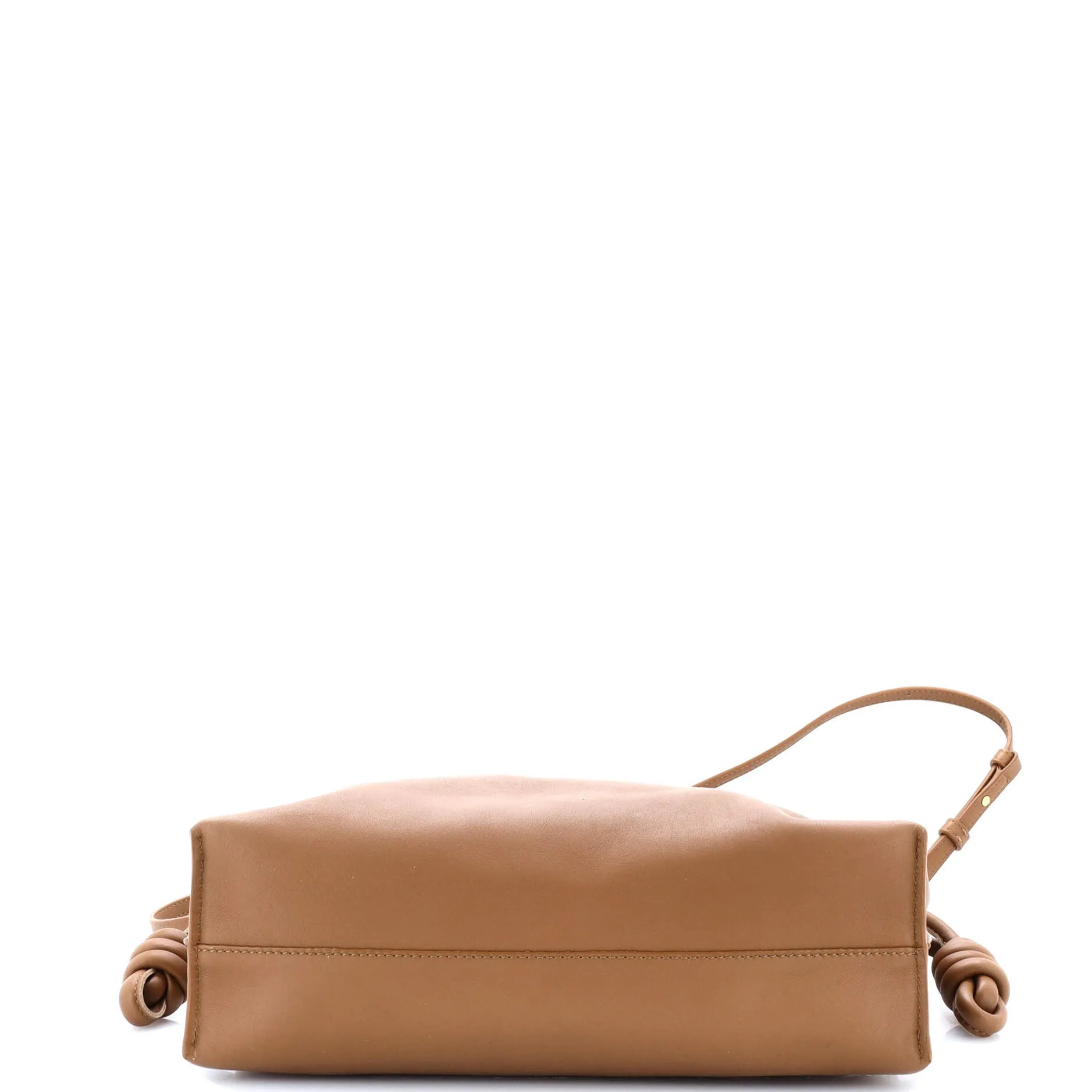 Flamenco Knot Clutch Leather Medium
