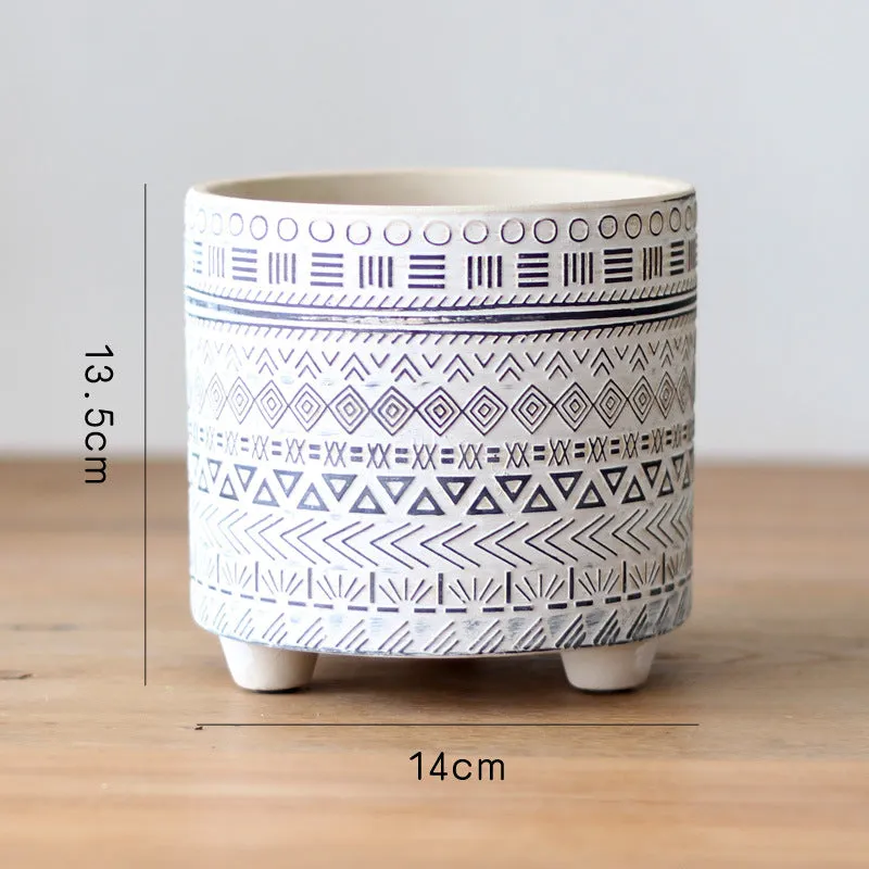 Floor/Tabletop Flowerpot's with Feet