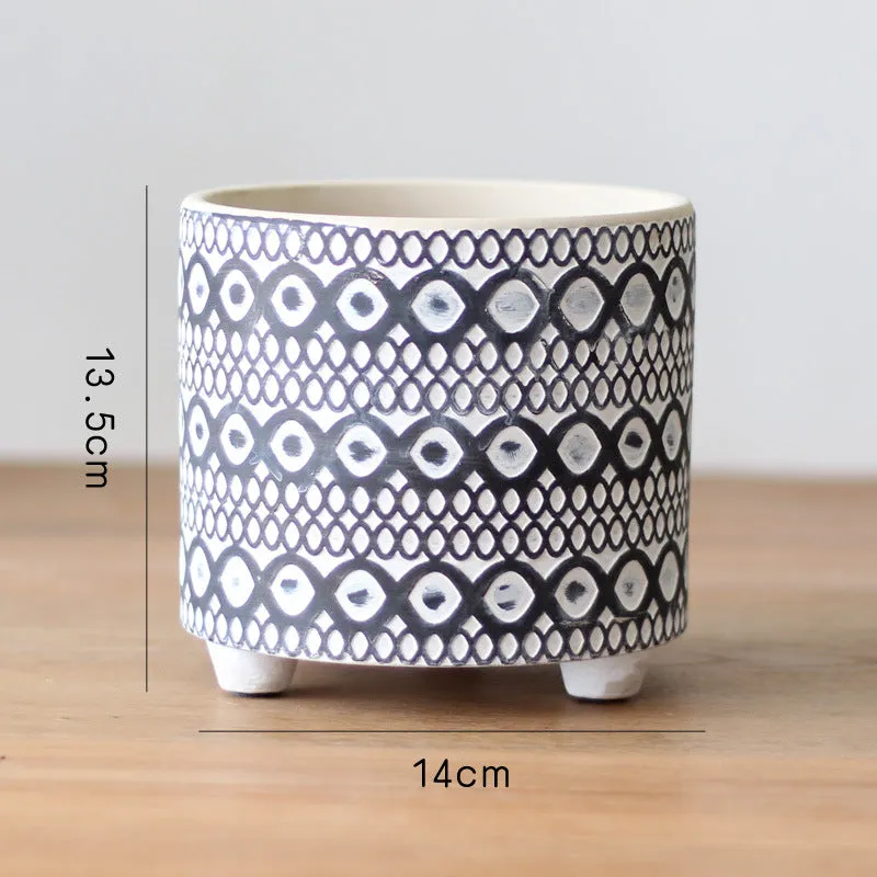 Floor/Tabletop Flowerpot's with Feet