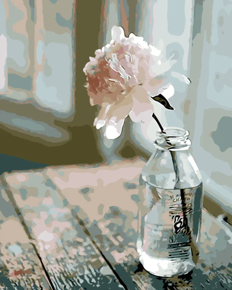 Flower Diy Paint By Numbers Hot Sale Uk VM90301