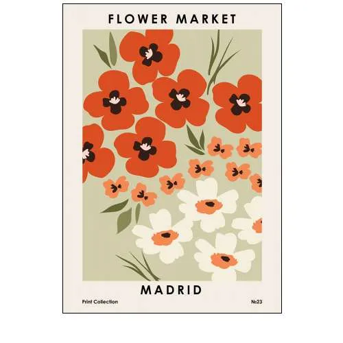 Flower Market Madrid