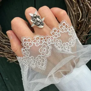 Flower Signet Ring