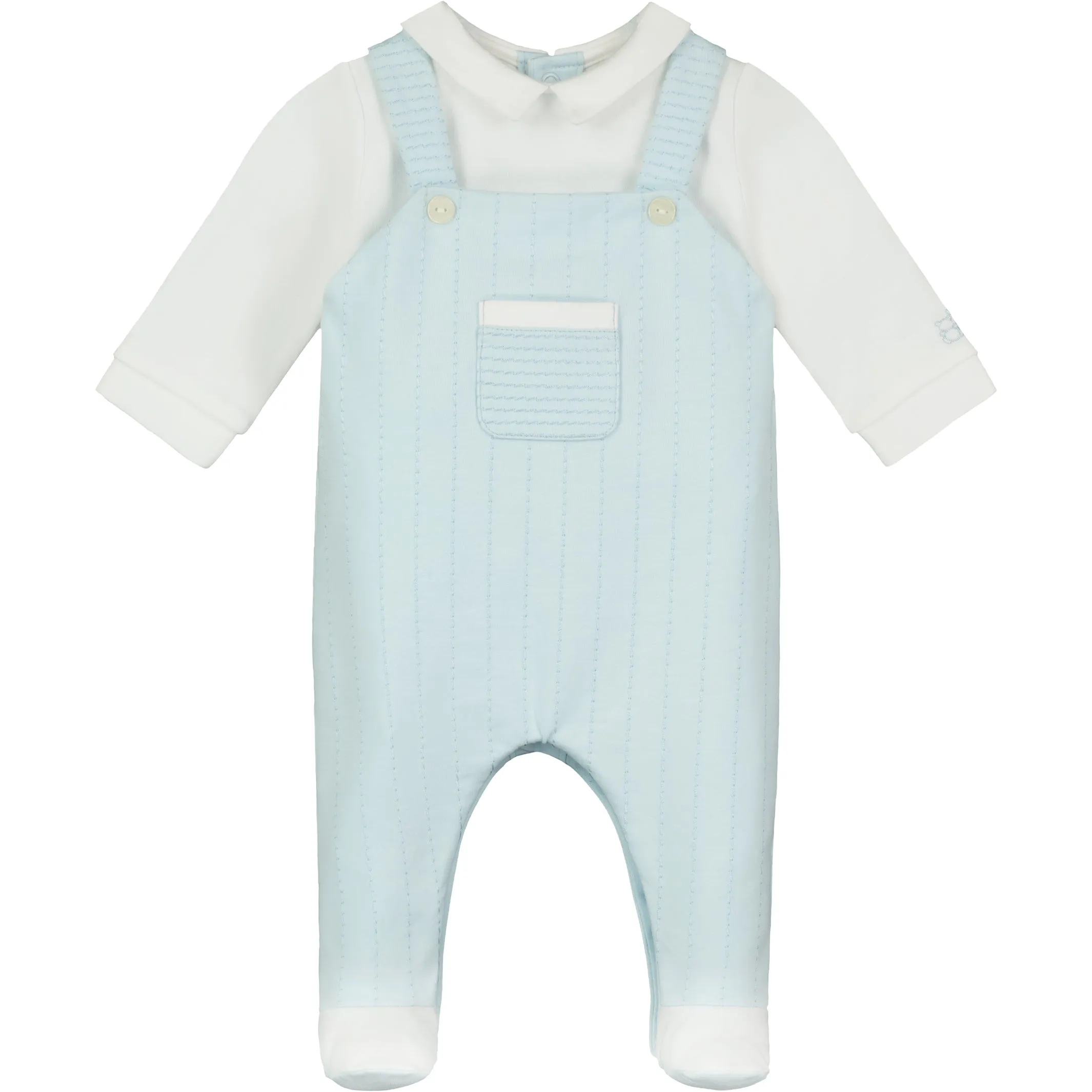 Fox Baby Boys Mock Dungaree