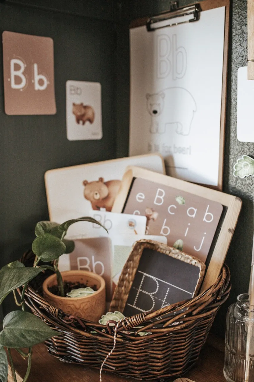FREE SAMPLE: Letter Baskets