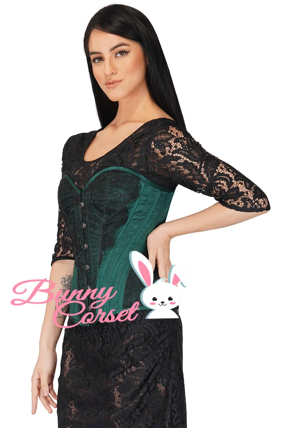 Gainell Satin Overbust Corset