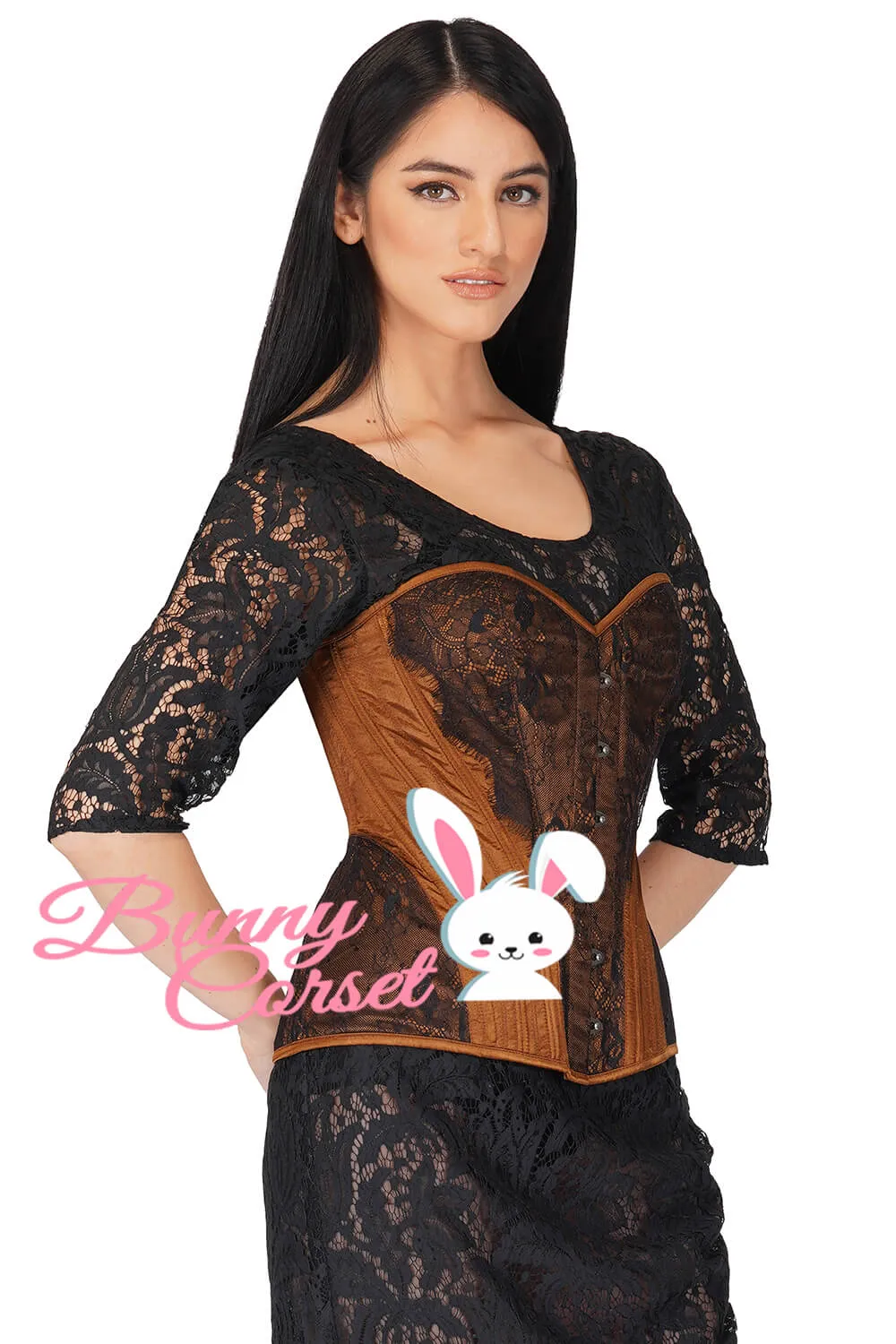 Gainell Satin Overbust Corset