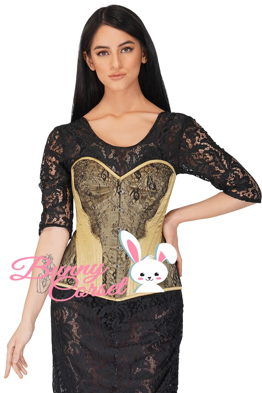 Gainell Satin Overbust Corset
